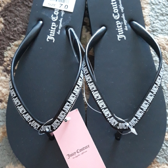 4x*Host Pick*Juicy Couture flip flop sandals - Picture 4 of 14